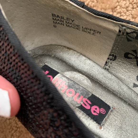 Dollhouse Black Point-Toe Strapped Shoes - Picture 3 of 5